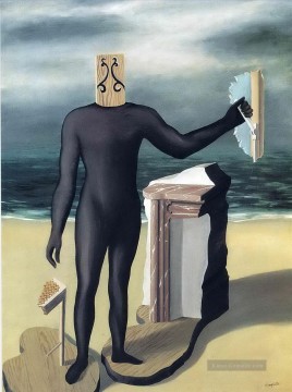  surrealistische Malerei - der Mann des Meeres 1927 surrealistische